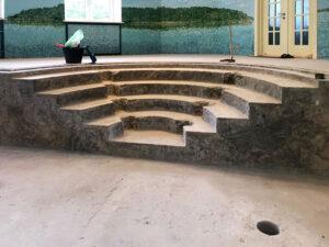 Реконструкция и ремонт бетонных чаш бассейна